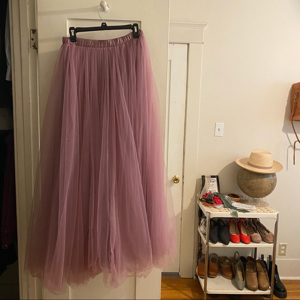 Handmade Lilac Tulle Skirt